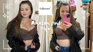 New Amazon find  Fallsweet Bra Review Is It Worth It 🤎 🤎 [upl. by Yorgen737]