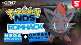 Completed Pokemon NDS Rom Hack With Mega Evolution Omega Evolution amp Gen 7 2021 [upl. by Lempres]