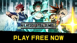 MY HERO ULTRA RUMBLE — Launch Trailer [upl. by Felicio425]