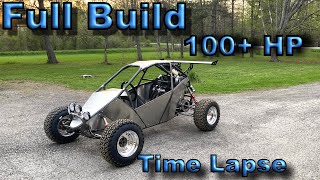 100HP Crosskart Build Full Time Lapse and Best of KJ Raycing [upl. by Aniham]