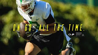 On Go All the Time  Full Pads Spring Practice  2024 Oregon Football [upl. by Marteena]