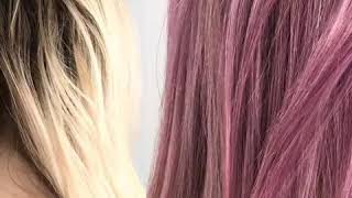 PASTEL PINK HAIR COLOR TRANSFORMATION  ROSE GOLD BALAYAGE [upl. by Nyrehtak]