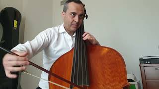 Berlioz  Symphonie Fantastique 3rd 4th 5th Movement  Double Bass Audition Excerpt [upl. by Stucker]