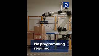 No Programming Required Robotic Palletizing amp Depalletizing  Dexterity [upl. by Aytnahs]