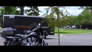 Haulmark ALX VNose Motorcycle Trailer [upl. by Wynn272]