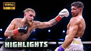 Jake Paul vs Tommy Fury FULL FIGHT HIGHLIGHTS  BOXING FIGHT HD [upl. by Acinomahs]