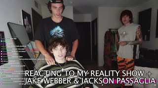 Carrington Full Live  Reacting to my Reality Show amp Jake Webber amp Jackson Passaglia [upl. by Toogood929]