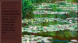 The Japanese Bridge over the WaterLiliy Pond Claude Monet [upl. by Ttnerb454]