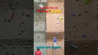 Neue Überhang Routen 😍 climbing impulsivFreizeitcenter coaching verticalnetwork [upl. by Antrim257]