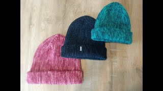 Tunisian  Fishermans Rib Beanie Tutorial [upl. by Ytsirt]