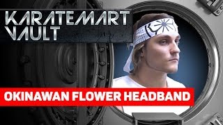 Okinawan Flower Headband  KarateMartcom [upl. by Bergman]