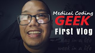 Medical Coding Geek First Vlog [upl. by Marillin383]