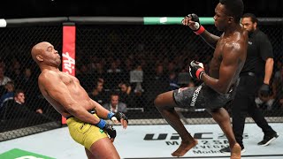 Israel Adesanya and Anderson Silva Cross Paths  UFC 234 2019  On This Day [upl. by Hugues318]