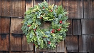 How to Make a Holiday Wreath [upl. by Aneeres]