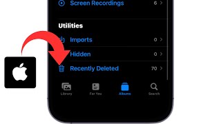 How to find Recently Deleted photo on iPhone iOS 18 [upl. by Otinauj169]