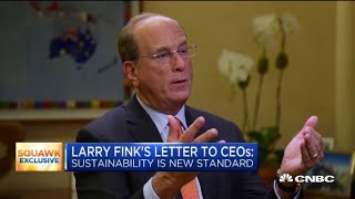 BlackRock CEO Larry Fink explains his decision to prioritize sustainability [upl. by Cissy]