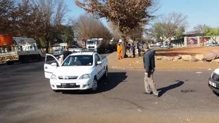 Municipal worker attacks motorist Middelburg [upl. by Zuleika]