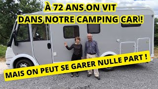 Rêve ou Cauchemar  72 ans voyager et vivre dans un GRAND camping car 2024  modèle FIAT 630 mètres [upl. by January]