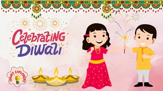 Poem on Diwali In English Nursery Rhymes Happy Diwali [upl. by Onid]