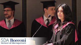 Commencement Speech 2012  FullTime MBA  SDA Bocconi [upl. by Glendon]