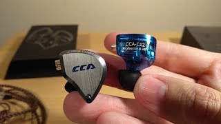 CCA C12 REVIEW  Quality 6 Driver Per Side Hybrid from CCA [upl. by Innes626]