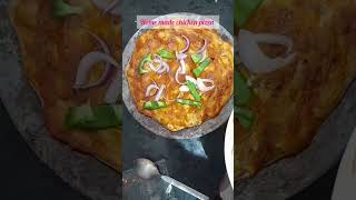 Home made atta chicken pizza🍕subscribe like share pizzalover pizza viralvideoyoutube shorts [upl. by Dalton]