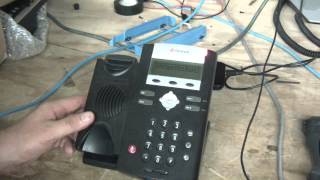 Polycom 330 320 factory default password reset [upl. by Gherlein]