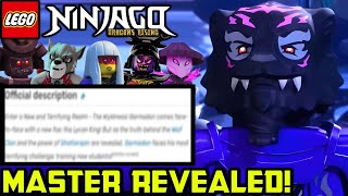 LORD RAS MASTER REVEALED 🐺 Ninjago Dragons Rising Season 2 News [upl. by Iveksarap]