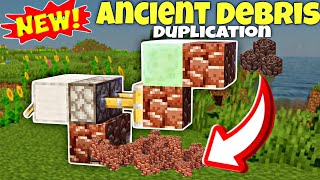 MINECRAFT 120 AUTOMATIC NETHERITE DUPER FARM  Tutorial in BedrockXboxPe [upl. by Kovacev]