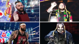 WWE 2K24 ALL Bray Wyatt Entrances Firefly Funhouse Muscle Man The Fiend amp More [upl. by Ytsud]