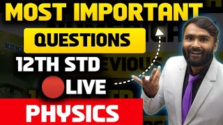 MOST IMPORTANT QUESTIONS  12th PHYSICS  BOARD EXAM 2024  PRADEEP GIRI SIR [upl. by Assilanna]