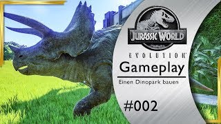 Triceratops ausgebrütet 🦖 Jurassic World Evolution 002 [upl. by Dorelle795]