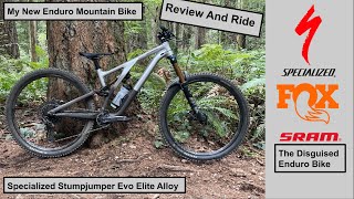 2023 Specialized Stumpjumper Evo Elite Alloy Ride And Review My New Enduro Bike Is Insane mtb [upl. by Feeley]