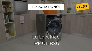 Video Recensione Lavatrice LG F14U1JBS6 [upl. by Olotrab]