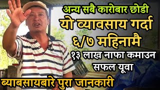 Bangur पाल्ने सफल कृषक │pig farming in nepal 2021 [upl. by Gris]