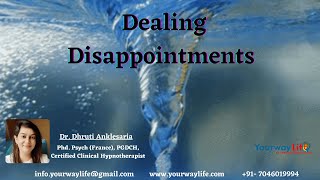 Dealing Disappointments In Hindi Hypnosis Mindfulness Relaxation [upl. by Dael]