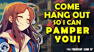 Hanging Out With Your Cute Best Friend Campaign Planning While Doing Your Makeup 🌼F4A ASMR RP [upl. by Elokkin]