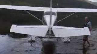 Fiddlers DRAM  Flying a seaplane around Scotland [upl. by Lilah]