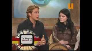 Alisson lozz y Eugenio Siller Hablan de su primer Beso En Cristina parte 3 [upl. by Anialam27]