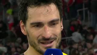 Mats Hummels Interview nach FC Bayern  Dortmund 02 30032024 [upl. by Agiaf]