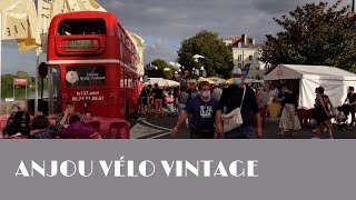 Anjou Vélo Vintage 2021  ambiance dans le village [upl. by Ruthe815]