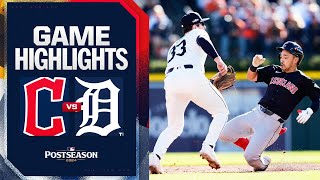 Guardians vs Tigers ALDS Game 3 Highlights 10924  MLB Highlights [upl. by Carrol]