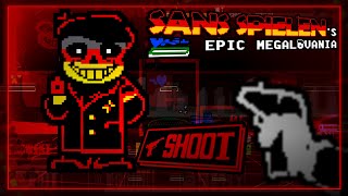 SANS SPIELENS EPIC MEGALOVANIA  UNDERTALE Fangame [upl. by Gnilrac]