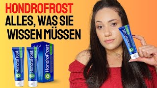 ⚠️HONDROFROST ❌VORSICHTSMASSNAHMEN❌ HONDROFROST ERFAHRUNGEN  HONDROFROST APOTHEKE  HONDRO FROST [upl. by Bellaude]