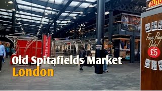 Old Spitafields Market in London [upl. by Yesteb905]