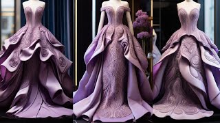 Lilac Dreams Enchanting 🧚‍♀️ Fairytale Lilac Ballgowns 🔮💜 [upl. by Colfin691]