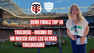 Dans les coulisses du match Stade Toulousain  Racing 92 avec le club de supporters ambianceessai [upl. by Oicnanev]