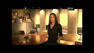 Paget Brewster Speaking French HD [upl. by Aria]