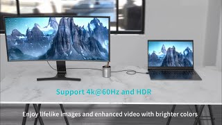 Active DisplayPort to HDMI Adapter Cable 4K 60Hz  2K 144Hz [upl. by Leorsiy]