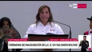 ￼ La presidente socialista de Perú también se pronuncia contra Maduro quot [upl. by Noirret]